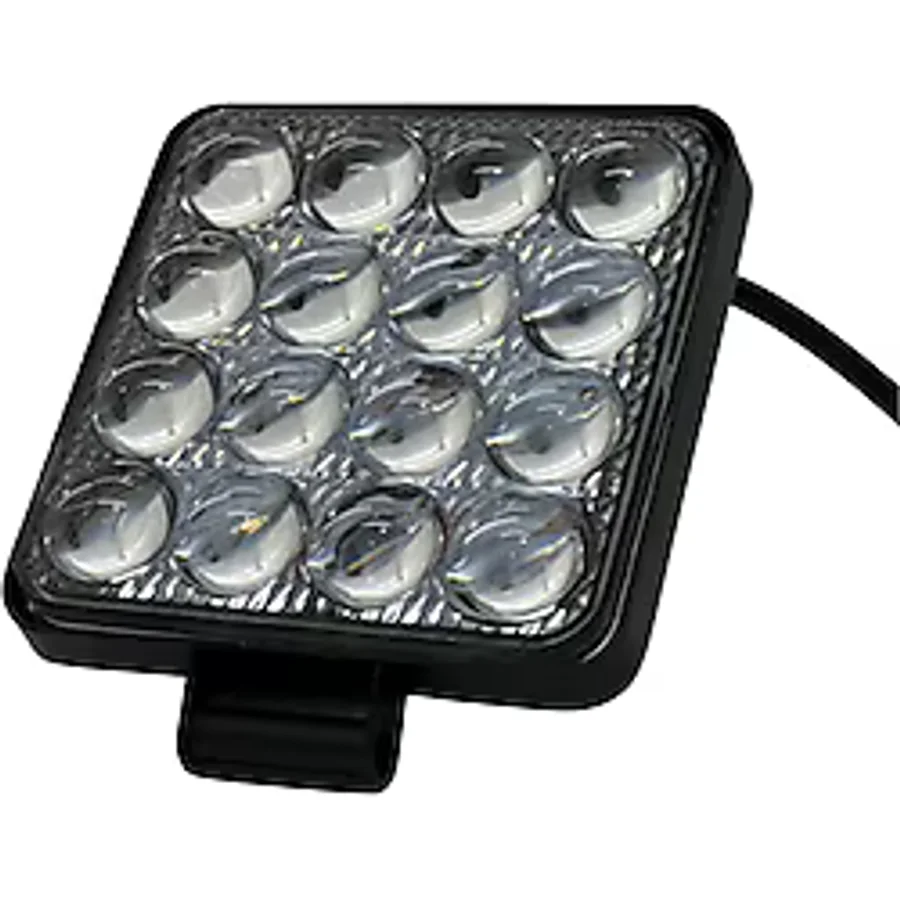 Off Road Beyaz Işık Sis Farı Lambası 16 Kare Led