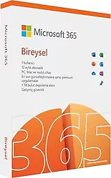 Office 365 Bireysel Türkçe Kutu 1 Yıl QQ2-01451 Ofis Programı