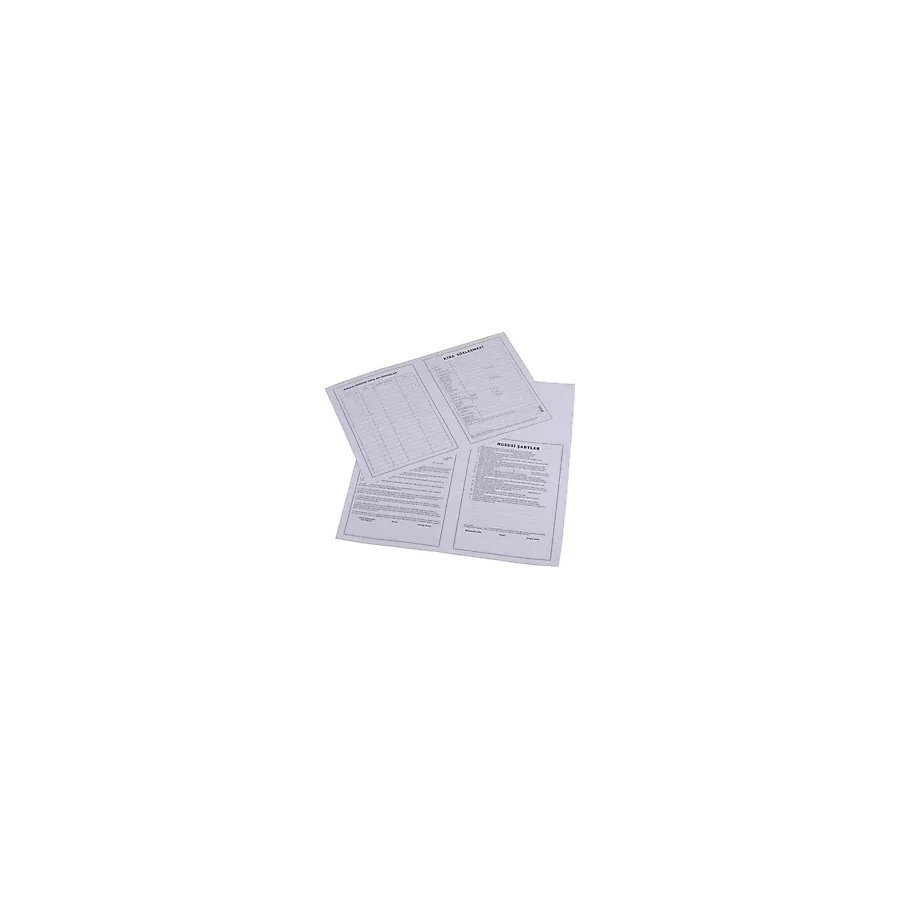 Office Mate Matbuu Evrak Kıra Kontratı 100 Lu Dılman