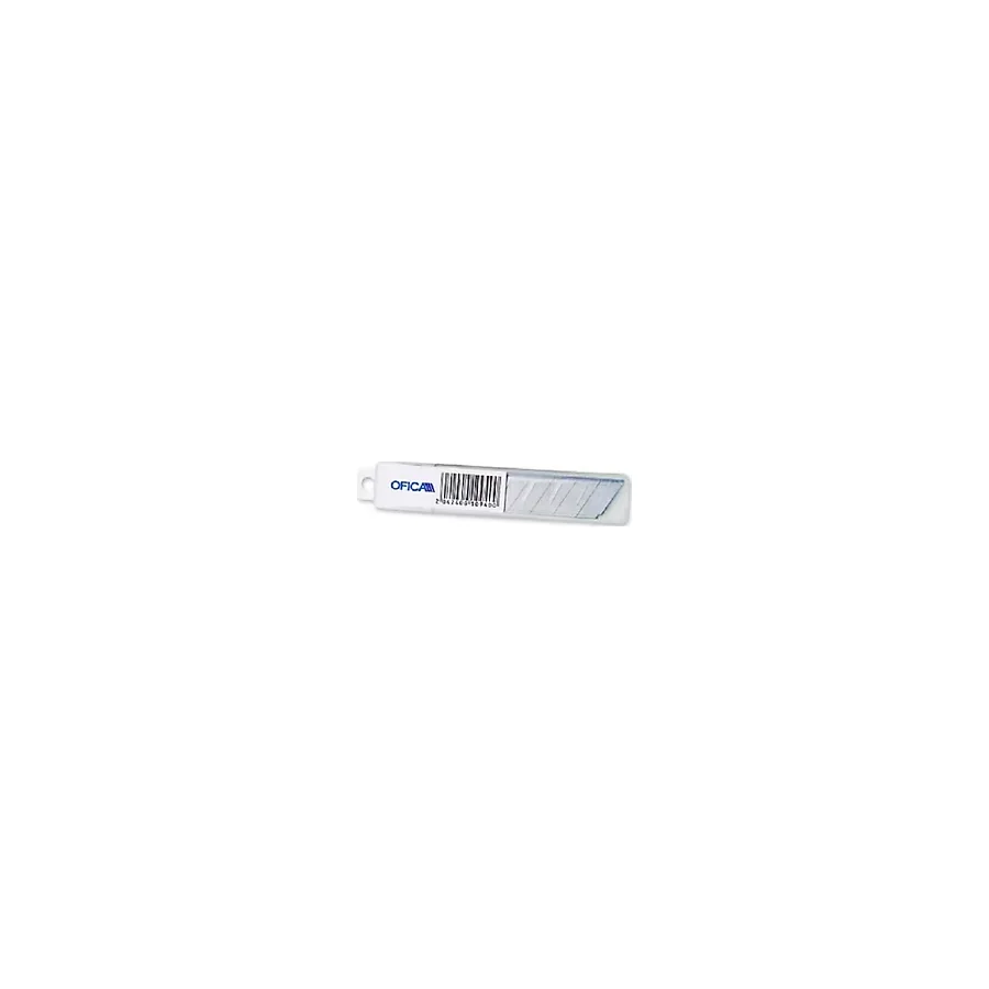 Ofica Geniş Maket Bıçağı Ucu Yedeği 18 mm 7 Kırım 10 Adet