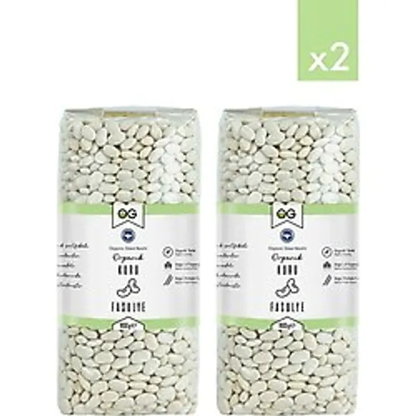 OG natural 2'li Organik Kuru Fasulye 800 gr
