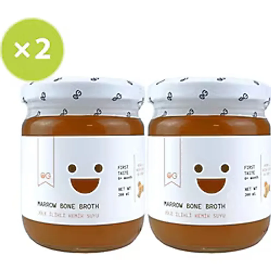 OG Natural Jöle İlikli Kemik Suyu 200 ml 2'li