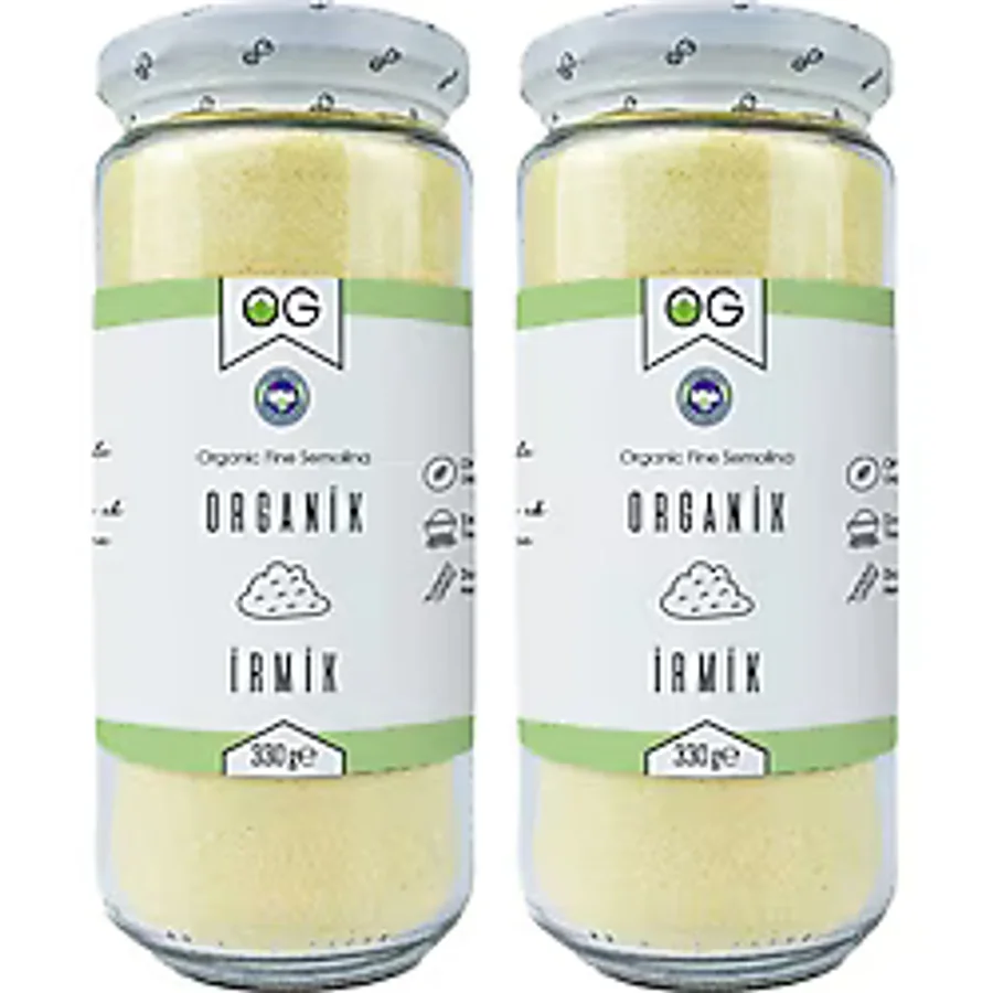OG Natural Organik İrmik 330 gr 2'li