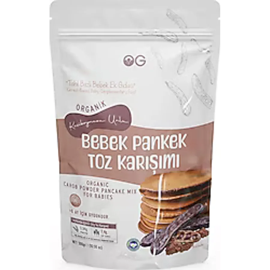 OG Natural Organik Keçiboynuzu Unlu Pankek Toz Karışımı 300 gr