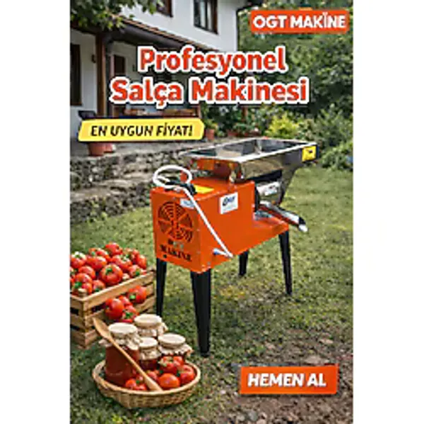 ogt makine Profesyonel Salça Makinesi ( AYAKLI ) 3HP