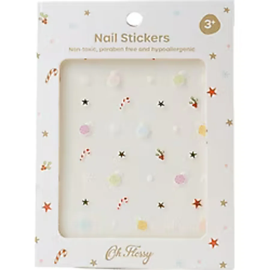 Oh Flossy Christmas Çocuk Tırnak Sticker Seti