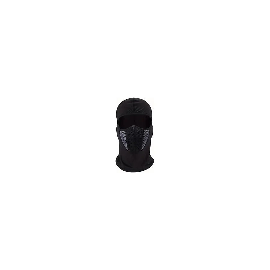 Ohbe Express Motosiklet ve Bisiklet İçin Tam Yüz Koruyucu Maske, Siyah, Filtreli, Termal Buff Balaklava - Option-1 - 0 - Siyah