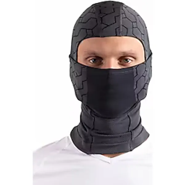 Oil Company Antrasit Balaklava Termal Kar Maskesi Unisex