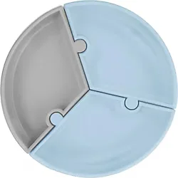 OİOİ Puzzle Silikon Vakumlu Mama Tabağı