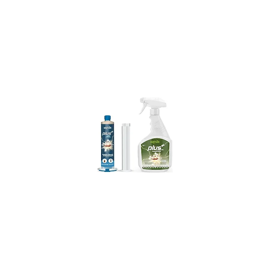 Oithox Plus Hamam Böceği ve Karınca Jeli 35 gr + Oithox Plus UL 1 lt Etkili Haşere İlacı Güçlü Formül