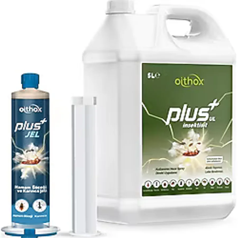 Oithox Plus Hamam Böceği ve Karınca Jeli 35 gr + Oithox Plus UL 5 lt Haşere İlacı