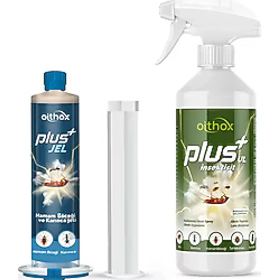 Oithox Plus Hamam Böceği ve Karınca Jeli 35 gr + Oithox Plus UL 500 ml