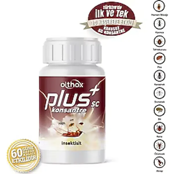Oithox Plus Sc 50 ml Böcek, Pire, Örümcek, Bit, Tahta Kurusu, Mite, Hamamböceği İlacı