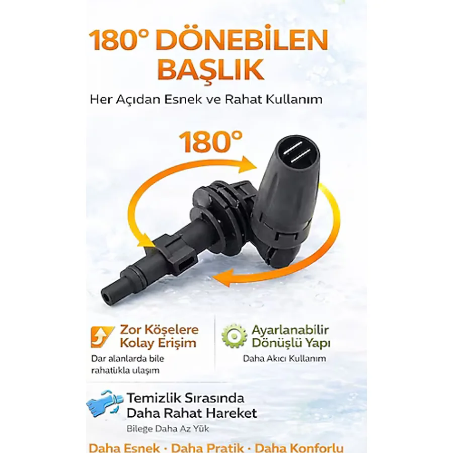 okaoda Çok yönlü nozul (1,25 MM) yüksek basınç