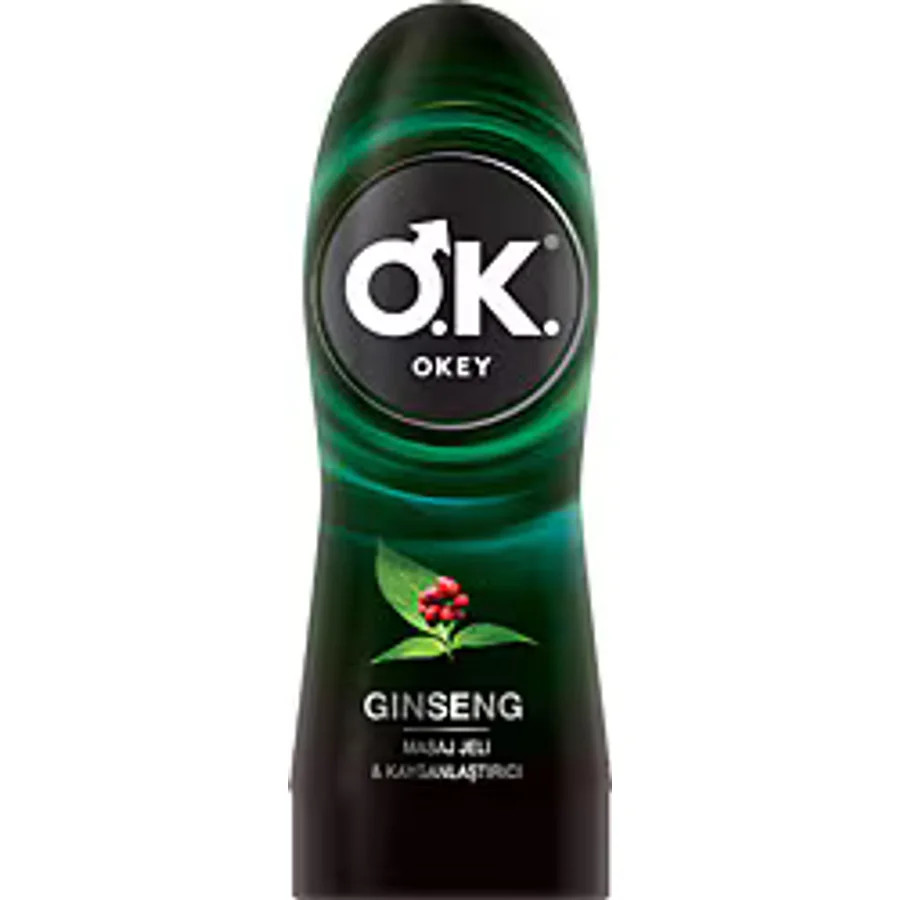 Okey Ginseng Kayganlaştırıcı Masaj Jeli 200 ml