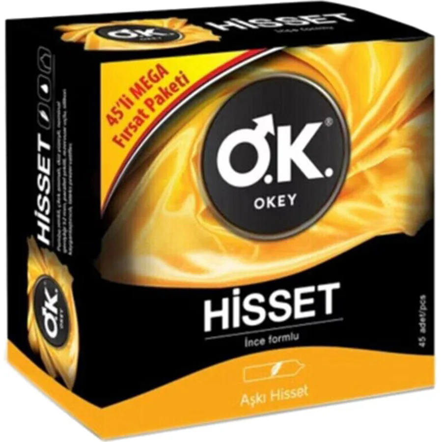 Okey Hisset 45'li Prezervatif