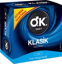 Okey Klasik 45'li Prezervatif