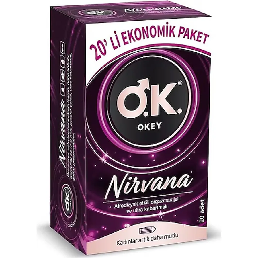Okey Nirvana 20'li Prezervatif