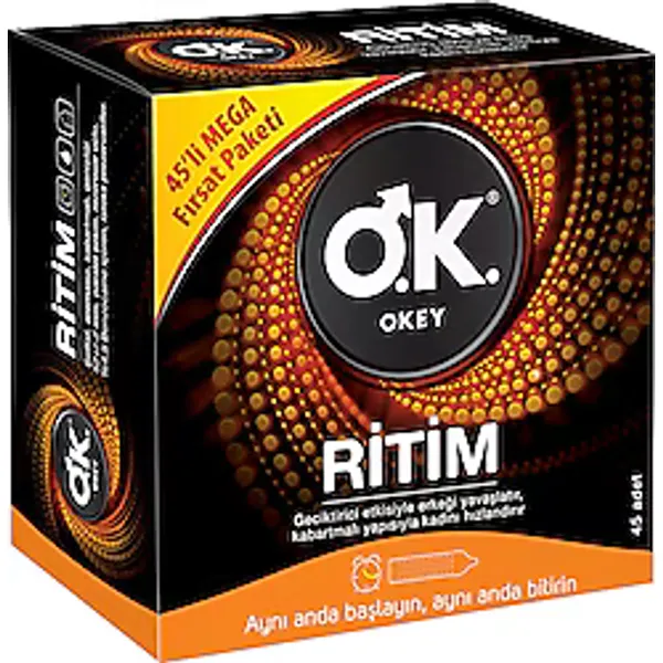 Okey Ritim 45'li Prezervatif