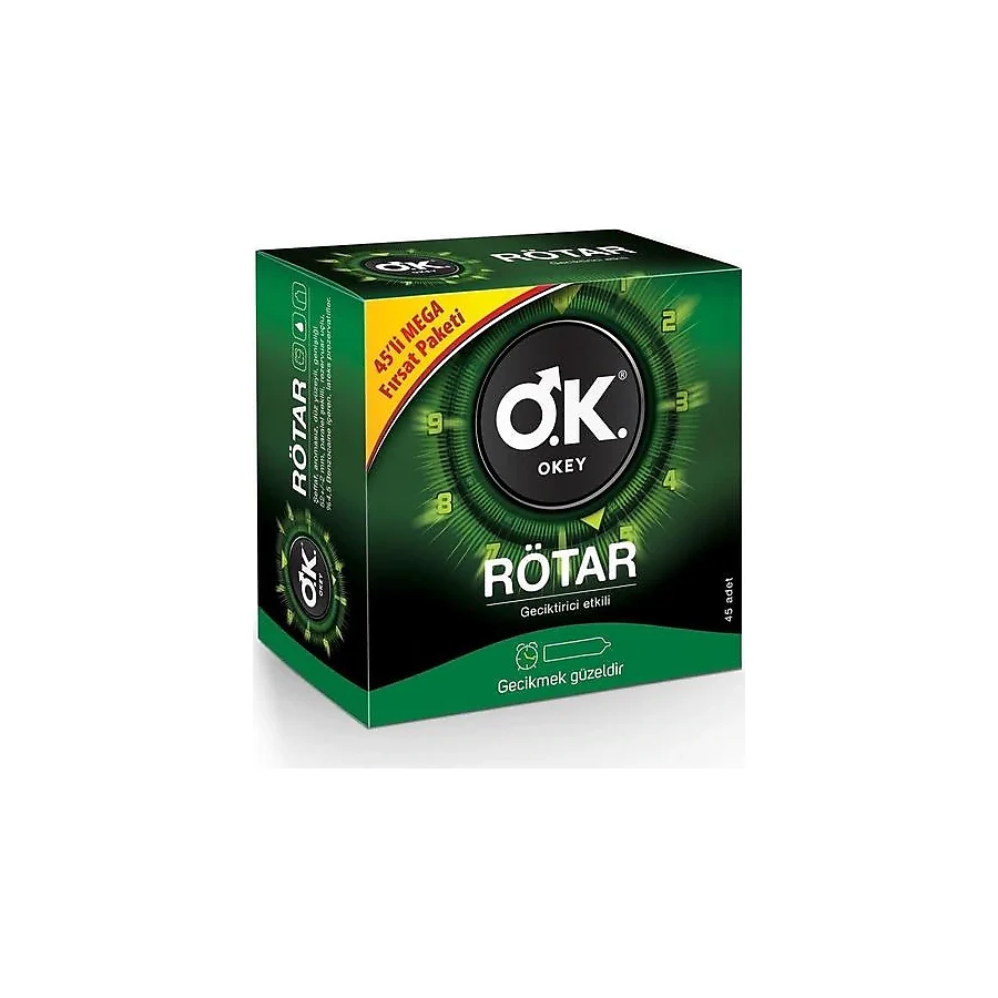 Okey Rötar 45'li Prezervatif