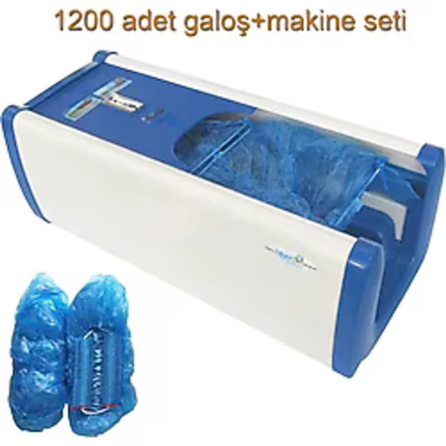 Okinox Galoş Giyme Makinesi Mavi 1200 Adet Galoş Set 920411