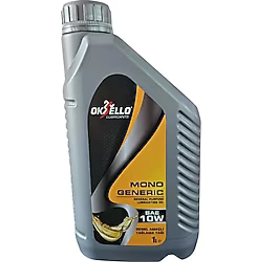 Oksello Mono Sae 10W Zincir Yağı 1 Litre Elektrikli Ve Akülü Testere Uyumlu