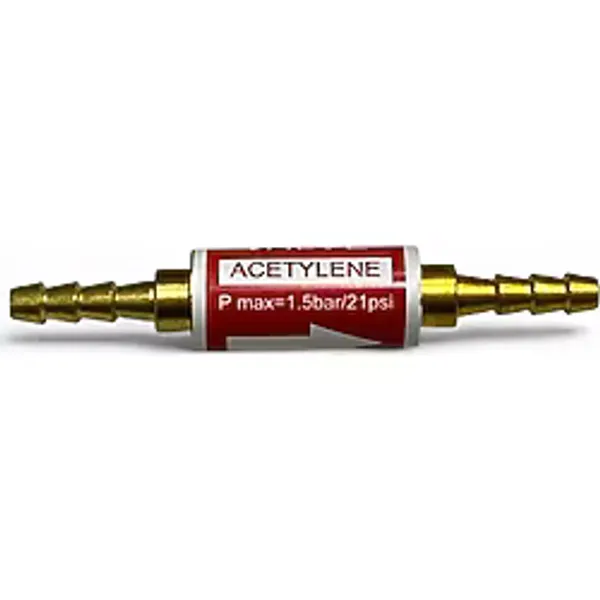 OKSİJEN ALEV GERİ TEPME EMNİYET VALFİ 6-8 MM KIRMIZI