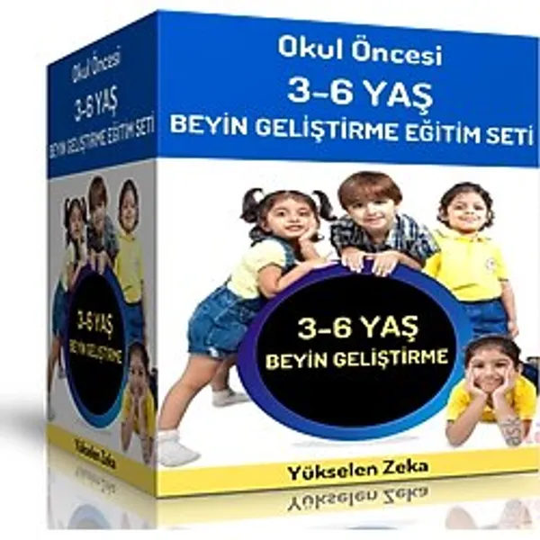 Okul Öncesi 3-6 Yaş Beyin Geliştirme Eğitim Seti