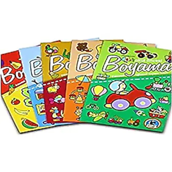 Okul Öncesi Boyama - Etkinlikli Eğlenceli Dev Boyama Kitabı (5 Kitap Takım)