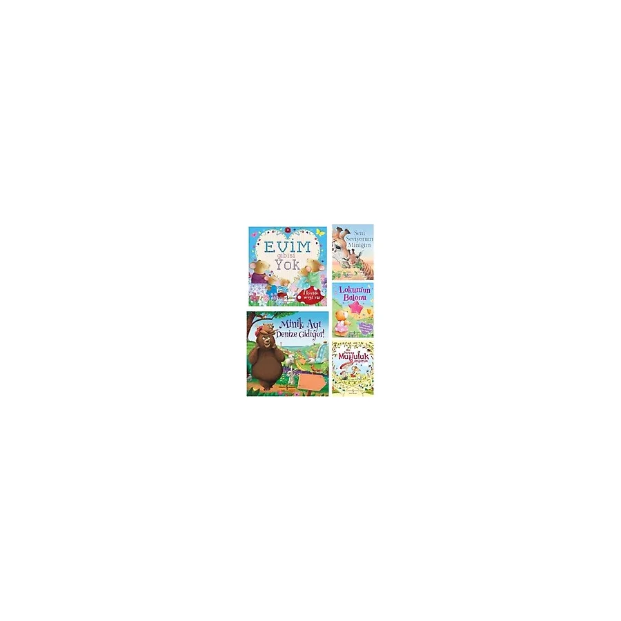 Okul Öncesi İçin Öykü Kitapları 5 Kitap Set