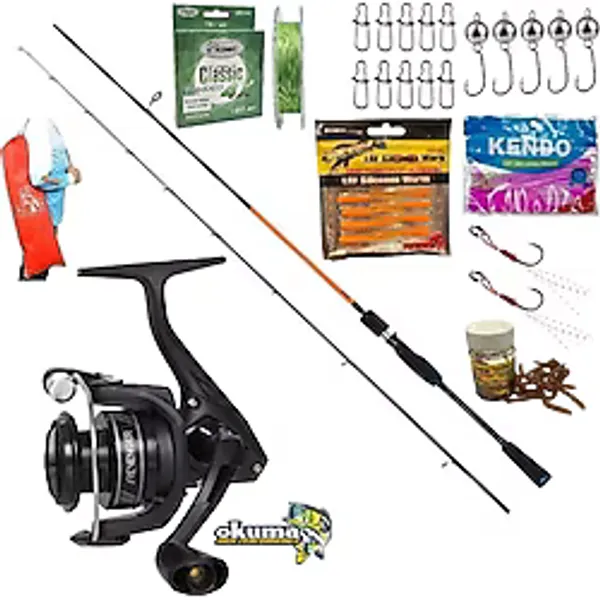Okuma Revenger Rv-2000A 2.25Mm 2-12Gr Oslo Action Game Lrf Olta Takımı Seti
