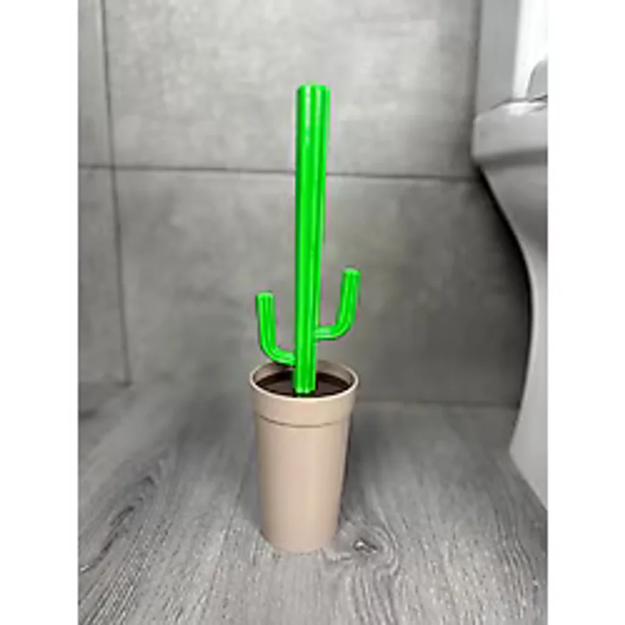 Okyanus Home Kaktüs Wc Fırça Seti - Vizon