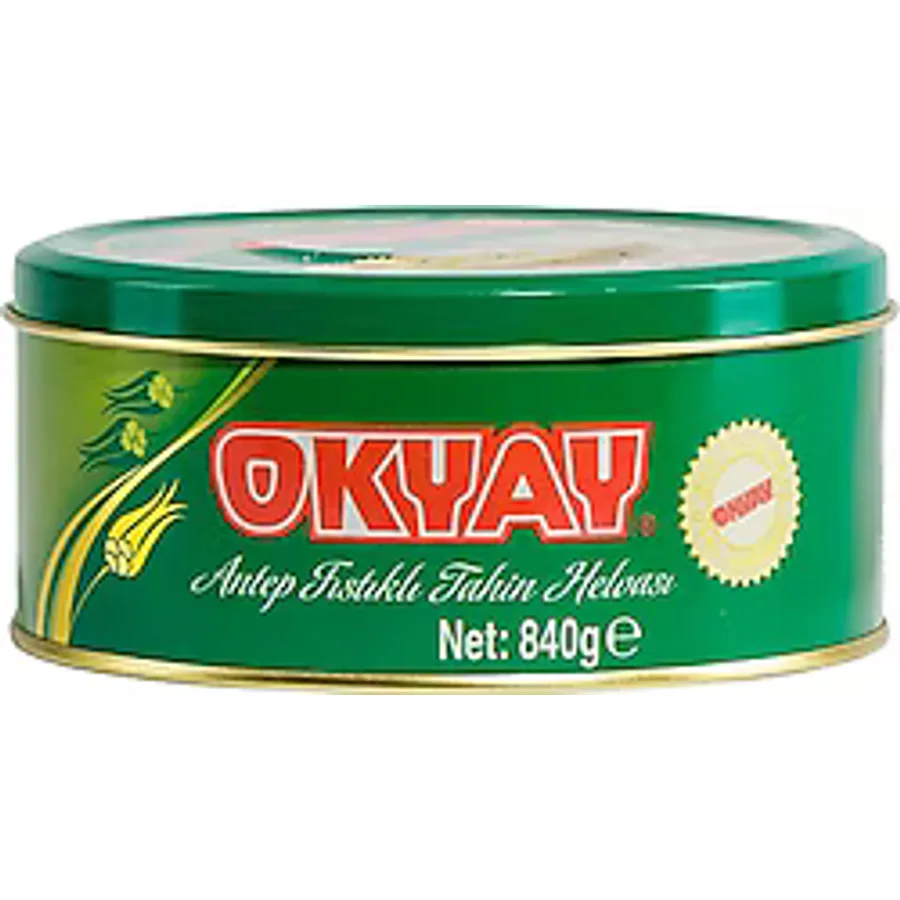 Okyay Antep Fıstıklı 840 gr Tahin Helvası