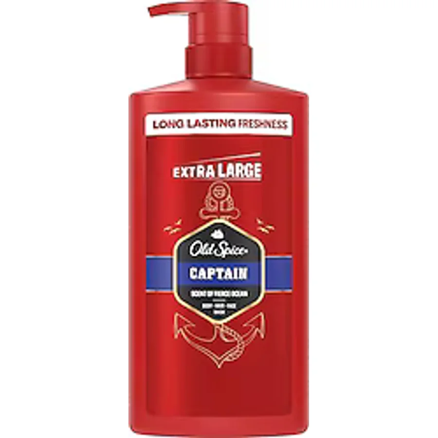 Old Spice Captain 3'ü 1 arada 800 ml Duş Jeli