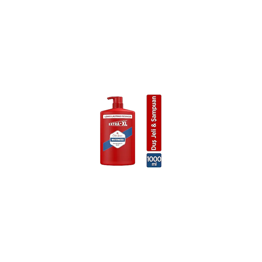 Old Spice Whitewater İçin Duş Jeli ve Şampuan 1000 ml