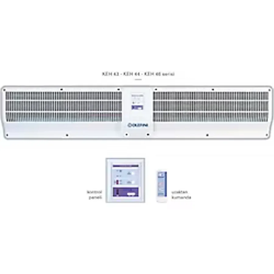 OLEFINI ELEKTRİKLİ ISITICILI HAVA PERDELERİ Monoblok Serisi