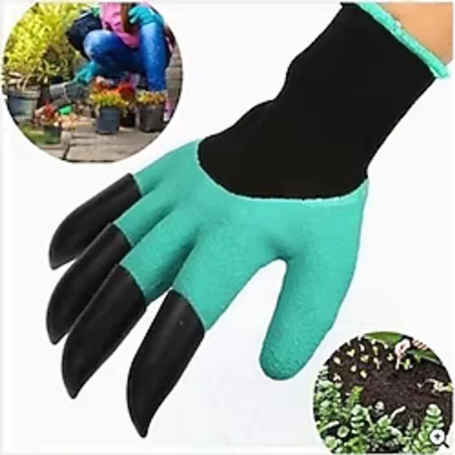 Omac Cdd Garden Genie Gloves Toprak Kazma Bahçe Eldiveni Tırmıklı