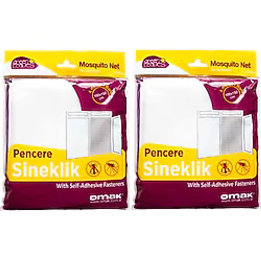 Omak Greenleaves Pencere Sinekliği 100X150 cm 2 Paket - 100 x 150 cm