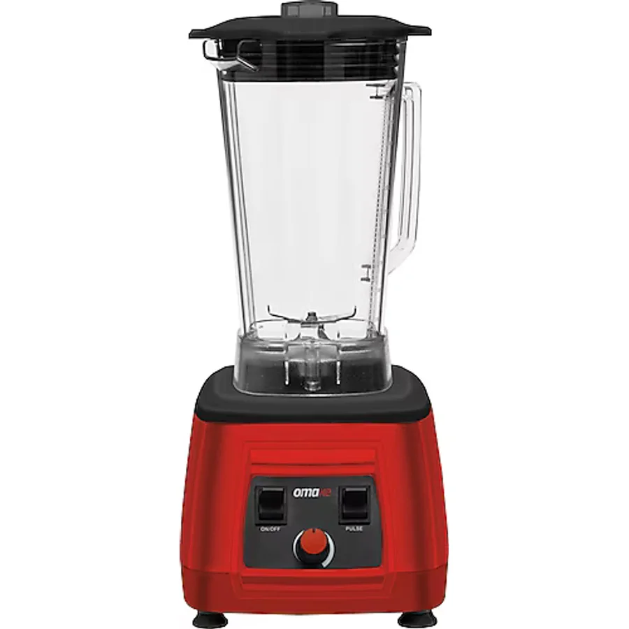 Omake BLE01/E11 2200 W Manuel Kırmızı Bar Blenderı