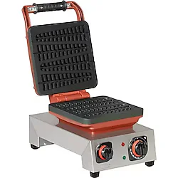 Omake Kare Waffle Makinesi Çubuklu Çam