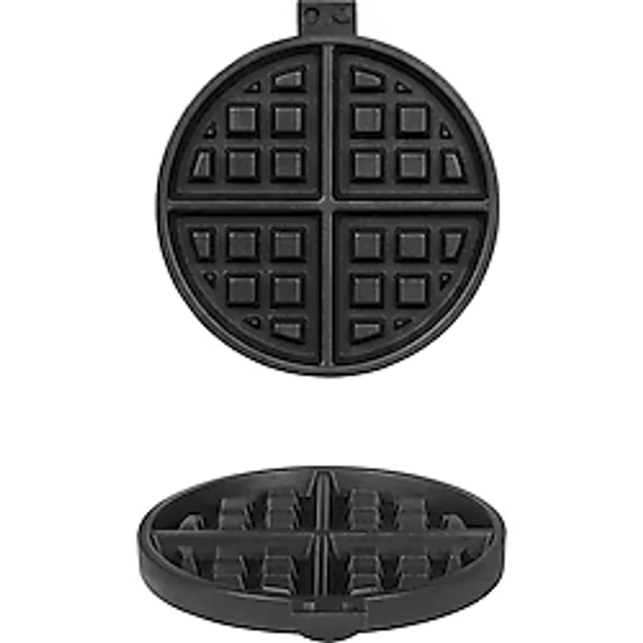 Omake Yuvarlak Waffle Makinesi Kalıbı Amerikan Model