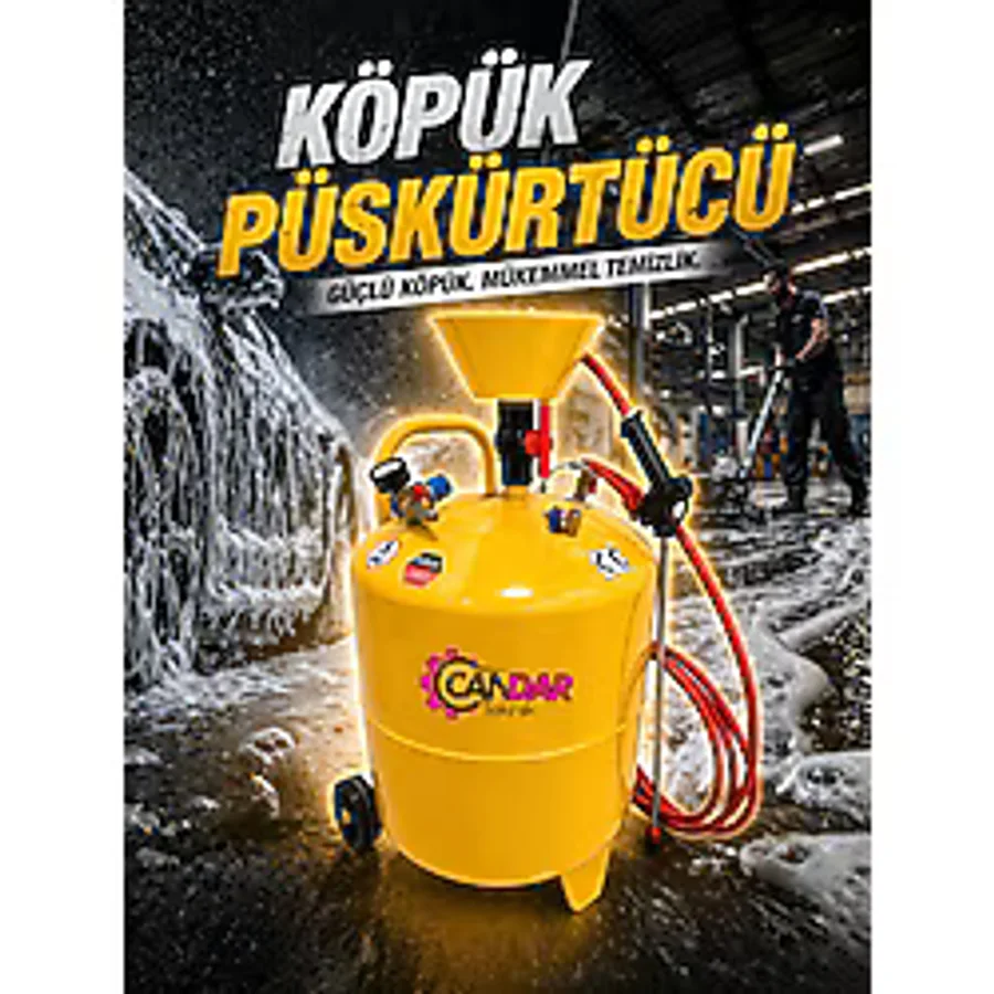 Omax Profesyonel 100 Litre Köpük tankı Püskürtme Tankı
