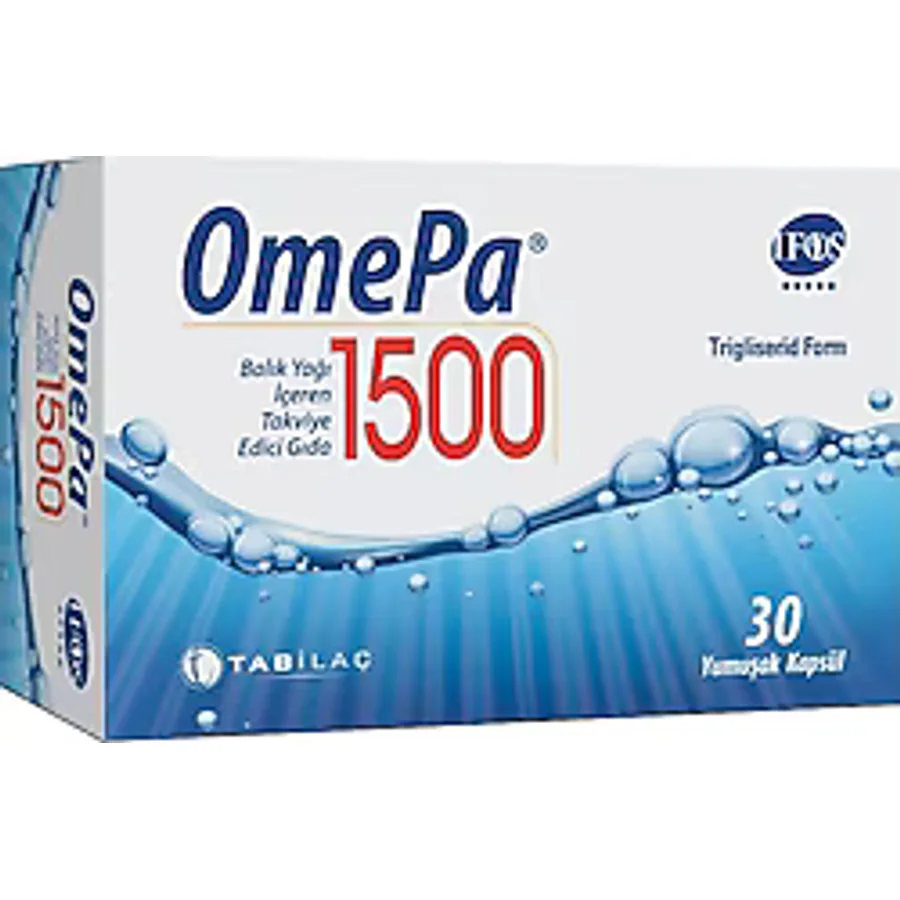 OmePa 1500 mg Balık Yağı 30 Kapsül