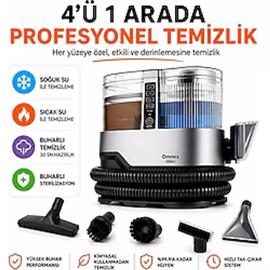Omnex Arınmax Koltuk ve Halı Yıkama Makinesi