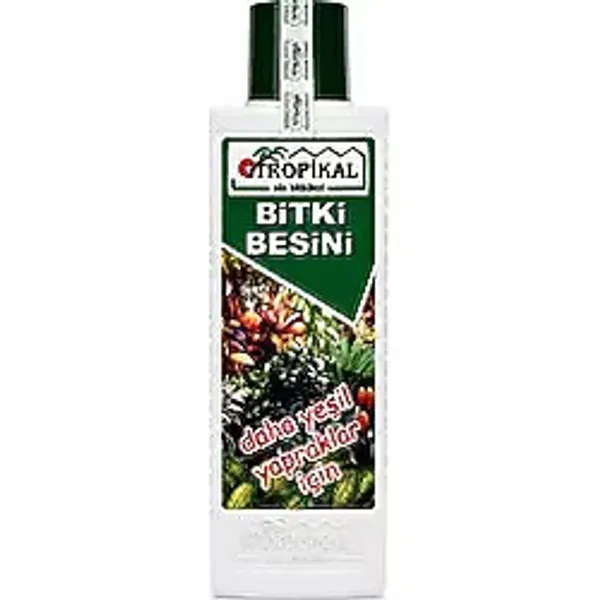 Omnipazar Ozn-Tropikal Daha Yeşil Yapraklar İçin Bitki Besini 225 Ml