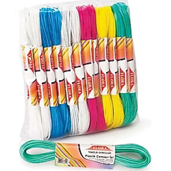 Omnisoft Flr Ft522 Pvc Çamaşır Ipi 10 Metre 12'li Paket
