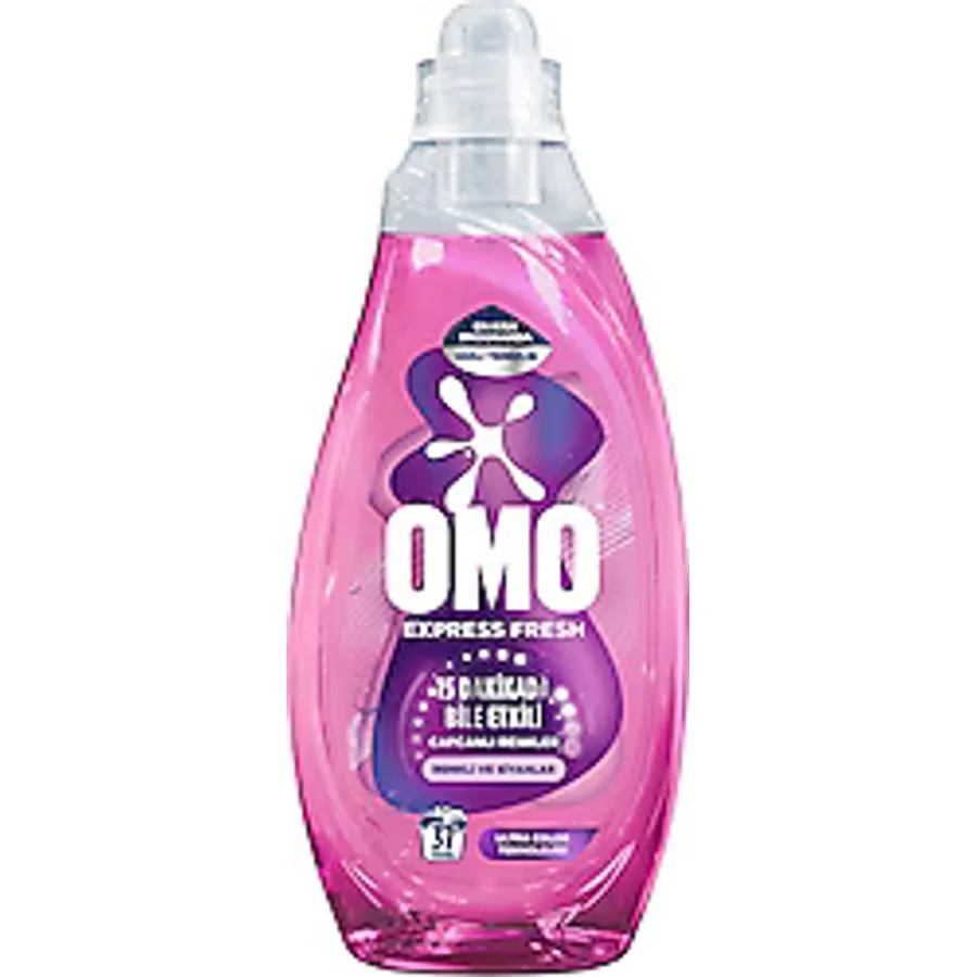 Omo Express Fresh Capcanlı Renkler Sıvı Deterjan 1.48 lt