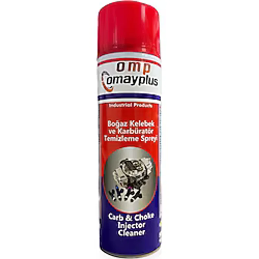 OMP OMAYPLUS Boğaz Kelebek ve Karbüratör Temizleme Spreyi 500 ML
