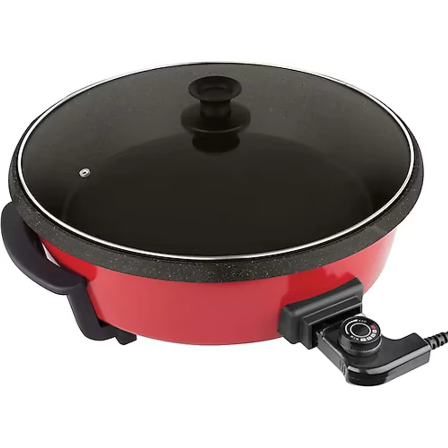 OMS 3218 Granit Elektrik Pizza Tavası
