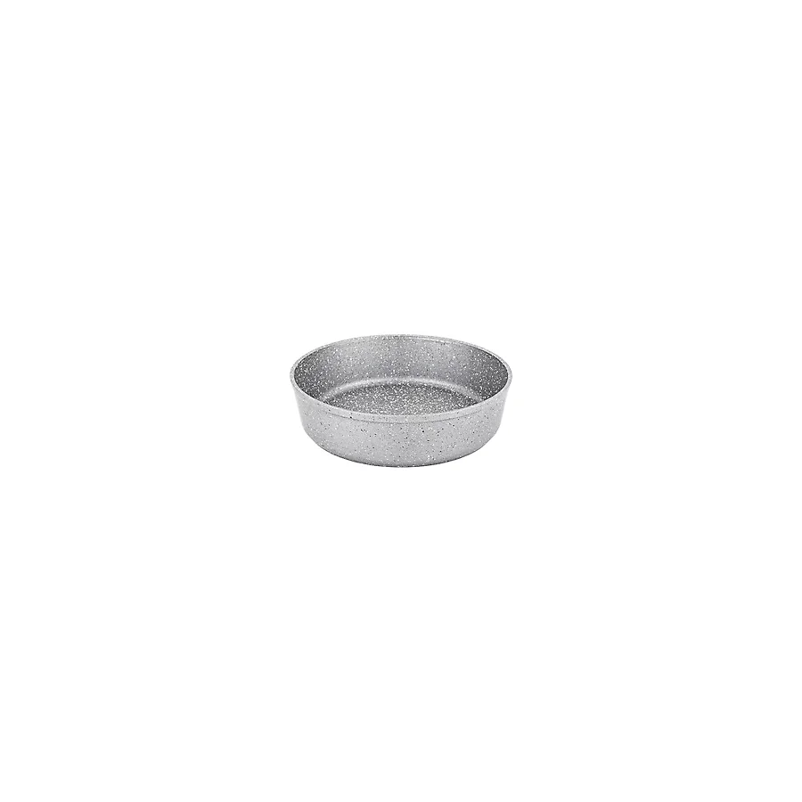 OMS 3411 Yuvarlak Gri 30 cm Granit Fırın Tepsisi